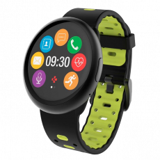 Ceas inteligent MyKronoz ZeRound2 HR Premium, Black, Yellow