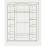 Шкаф для одежды Сокме ВЕНЕРА ЛЮКС (1700) (170 см) с зеркалами, Орех / Орех Тисненый