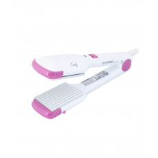 Placă de îndreptat părul First 005670-1-PI, White/Pink Placă de îndreptat părul First 005670-1-PI, White/Pink