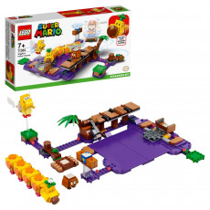 Lego Super Mario 71383 constructor Wigglers Poison Swamp Expansion Set