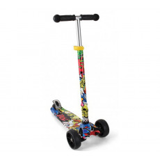 Trotinetă Chipolino Croxer Evo DSCRE0209CG, Граффити Trotinetă Chipolino Croxer Evo DSCRE0209CG, Граффити
