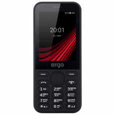Telefon mobil ERGO F284 Balance, Black Telefon mobil ERGO F284 Balance, Black