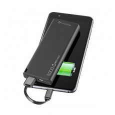 Power Bank 5000 mAh Power Bank, slim, Black Power Bank 5000 mAh Power Bank, slim, Black