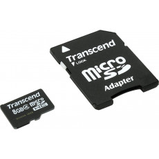 Сard de memorie microSDHC 8 GB Transcend TS8GUSDHC4 (TS8GUSDHC4/8GB)