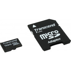 Сard de memorie microSDHC 16 GB Transcend TS16GUSDHC10 (TS16GUSDHC10/16GB)