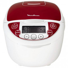 Multifierbător Moulinex MK705132, White/Red Multifierbător Moulinex MK705132, White/Red
