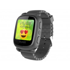 Ceas cu GPS pentru copii Elari KidPhone 2, Black
