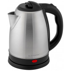 Fierbator de apa Scarlett SCEK21S29, Inox/Black Fierbator de apa Scarlett SCEK21S29, Inox/Black