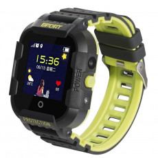 Ceas cu GPS pentru copii Wonlex KT03, Black