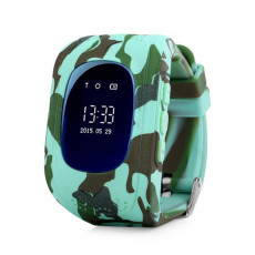 Ceas cu GPS pentru copii Wonlex Q50, Camo