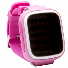 Ceas cu GPS pentru copii Wonlex Q80, Pink
