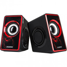 Boxe 2.0 Marvo SG-201, 6 W, Black/Red Boxe 2.0 Marvo SG-201, 6 W, Black/Red
