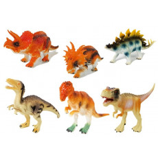 Leantoys 7152 Set de joaca 6 figurine dinozauri diverse tipuri