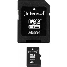 Сard de memorie microSD 4 GB Intenso 4034303016099 (4034303016099/4GB)