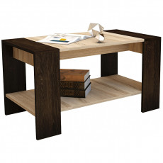Măsuță de cafea Горизонт Quadro (90 cm x 48 cm), Дуб Кантерберри / Дуб сонома Măsuță de cafea Горизонт Quadro (90 cm x 48 cm), Дуб Кантерберри / Дуб сонома