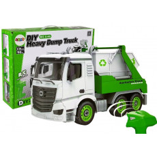 Leantoys 7252 Jucarie Masina Autobasculanta DIY cu telecomanda RC Leantoys 7252 Jucarie Masina Autobasculanta DIY cu telecomanda RC