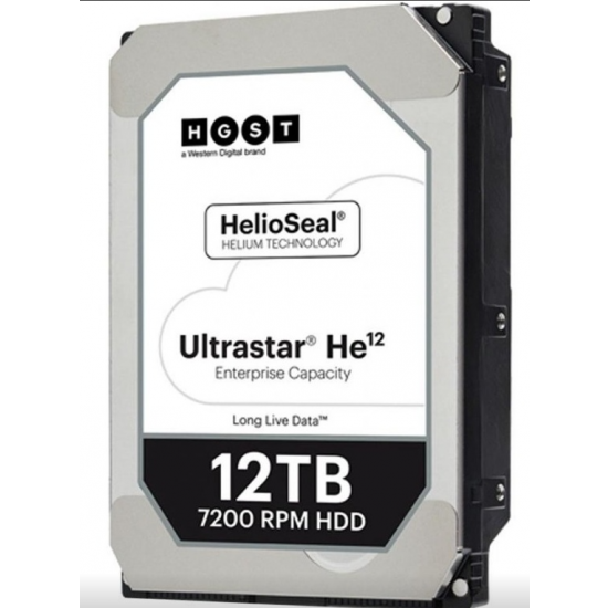 3.5" Жесткий диск 12 TB Western Digital Ultrastar DC HC520, 7200 rpm, 256 MB, SATA III (0F30146)