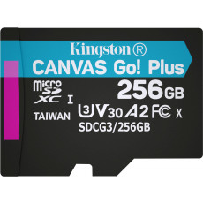 Сard de memorie microSDXC 256 GB Kingston Canvas Go! Plus (SDCG3/256GB)