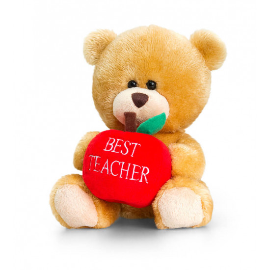 Keel Toys SB0756 Мягкая игрушка Pipp the Bear Мишка  - самый лучший учитель, 14см
