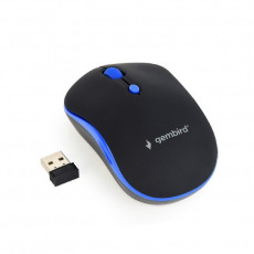 Mouse Gembird 4B-03-B, Black/Blue, USB