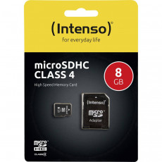 Сard de memorie microSDHC 8 GB Intenso (4034303010707)