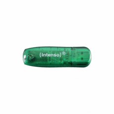 8 GB USB 2.0 Stick USB Intenso® Rainbow Line, Green (4034303008537)