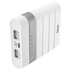 Power Bank 10 400 mAh Soft Touch, White Power Bank 10 400 mAh Soft Touch, White