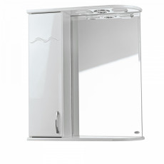Dulap-oglindă pentru baie Mashtab Clasic (70 cm), White