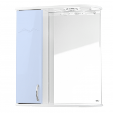 Шкаф-зеркало для ванной Mashtab Clasic (60 см), Blue