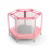 Trambulină-manej Hobby Tree WM19038 Pink (122 cm)