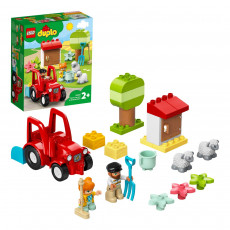 Lego Duplo 10950 Constructor Tractor și animale de la fermă