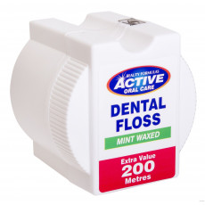 Зубная нить Active Oral Care, 200 м