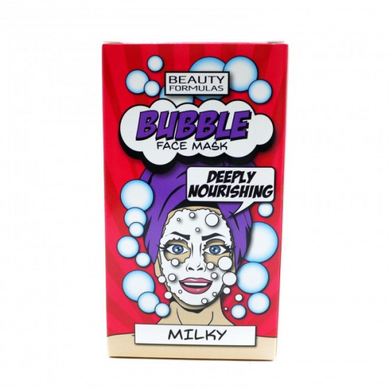 Beauty Formulas Bubble Mask Milky - Маска для лица пенящаяся