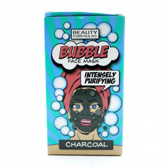 Beauty Formulas Bubble Mask Charcoal - Маска для лица пенящаяся