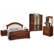 Set dormitor Sokme Venera Lux №1, Орех / Орех Тисненый Set dormitor Sokme Venera Lux №1, Орех / Орех Тисненый