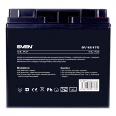 Аккумулятор для резервного питания Sven SV12170 (SV-0222017), 12 В 17 Ач