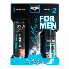 Подарочный набор Top Ten Cool Power Для всех типов кожи, 250 ml Подарочный набор Top Ten Cool Power Для всех типов кожи, 250 ml