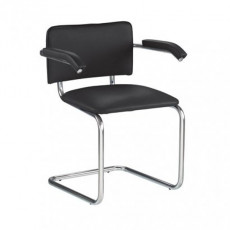 Scaun birou Nowy Styl SYLWIA Arm chrome, V4, Black Scaun birou Nowy Styl SYLWIA Arm chrome, V4, Black