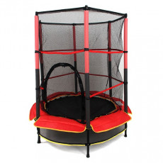 Trambulina Essa Toys ESSA Батут Ø140см / h165см (без лестницы), Черный/ Красный Trambulina Essa Toys ESSA Батут Ø140см / h165см (без лестницы), Черный/ Красный
