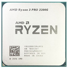 Procesor AMD Ryzen 3 Pro 2200G Tray (3.5 GHz-3.7 GHz/4 MB/AM4) Procesor AMD Ryzen 3 Pro 2200G Tray (3.5 GHz-3.7 GHz/4 MB/AM4)