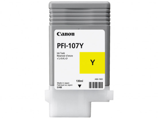 Картридж Canon PFI-107Y Yellow Оригинальные