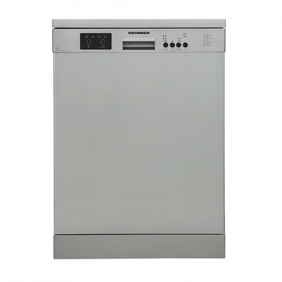 Maşina de spalat vase Heinner HDW-FS6006DSE++, Silver