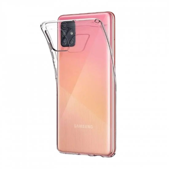 Husă Xcover Liquid Crystal pentru Samsung Galaxy A71, Transparent