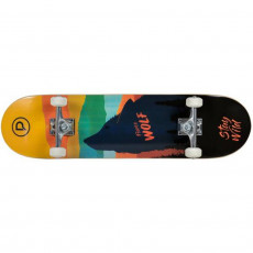 Skateboard PlayLife (Powerslide) Firce Wolf ( 880307), Черный/Рзноцветный Skateboard PlayLife (Powerslide) Firce Wolf ( 880307), Черный/Рзноцветный