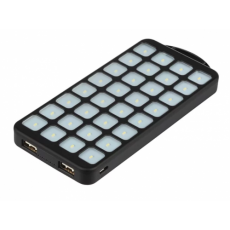 Power Bank 8000 mAh PowerAid Tourist Solar, Black Power Bank 8000 mAh PowerAid Tourist Solar, Black