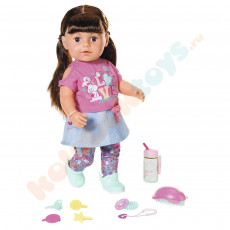 Zapf Creation Baby Born 827185 Păpușa Surioara Bruneta Zapf Creation Baby Born 827185 Păpușa Surioara Bruneta