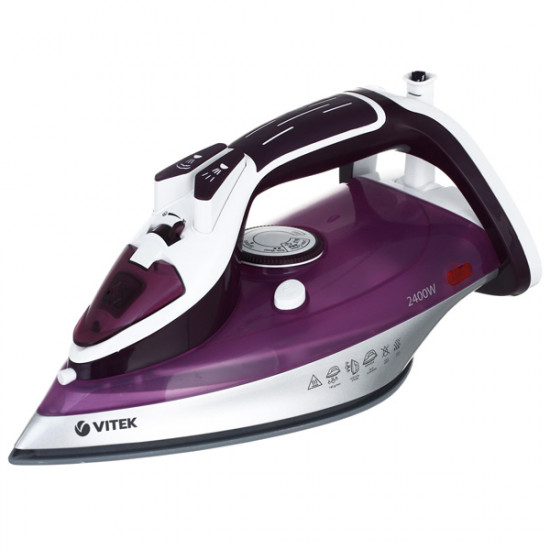 Утюг Vitek VT-1246 White/Purple (2400 Вт)