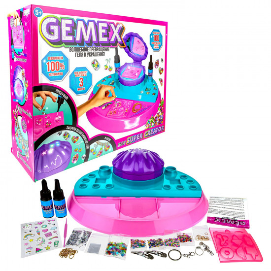 Gemex HUN8633 Set de creatie bijuterii Set Deluxe pentru a face bijuterii