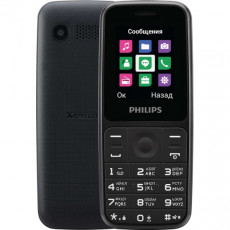 Telefon mobil Philips Xenium E125, Black Telefon mobil Philips Xenium E125, Black