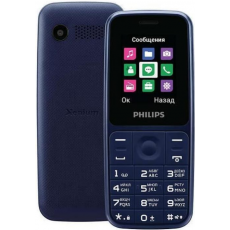 Telefon mobil Philips Xenium E125, Blue Telefon mobil Philips Xenium E125, Blue
